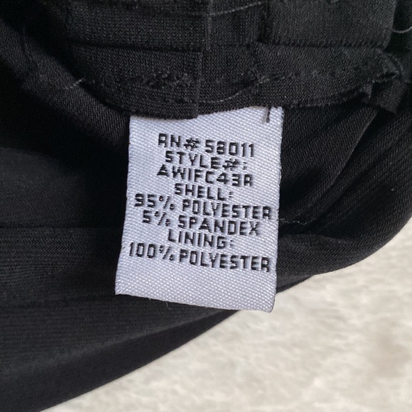 MELROSE bandage style cocktail dress. Black. Size 10. - Picture 10 of 10